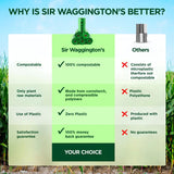 Sir Waggington's Non-Plastic Dog Poop Bags